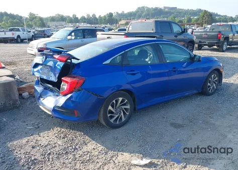 2016 Honda Civic Ex from USA, damaged, VIN 2HGFC2F71GH540661